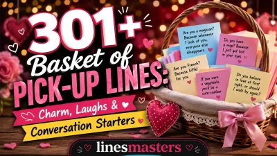 Basket pick-up lines