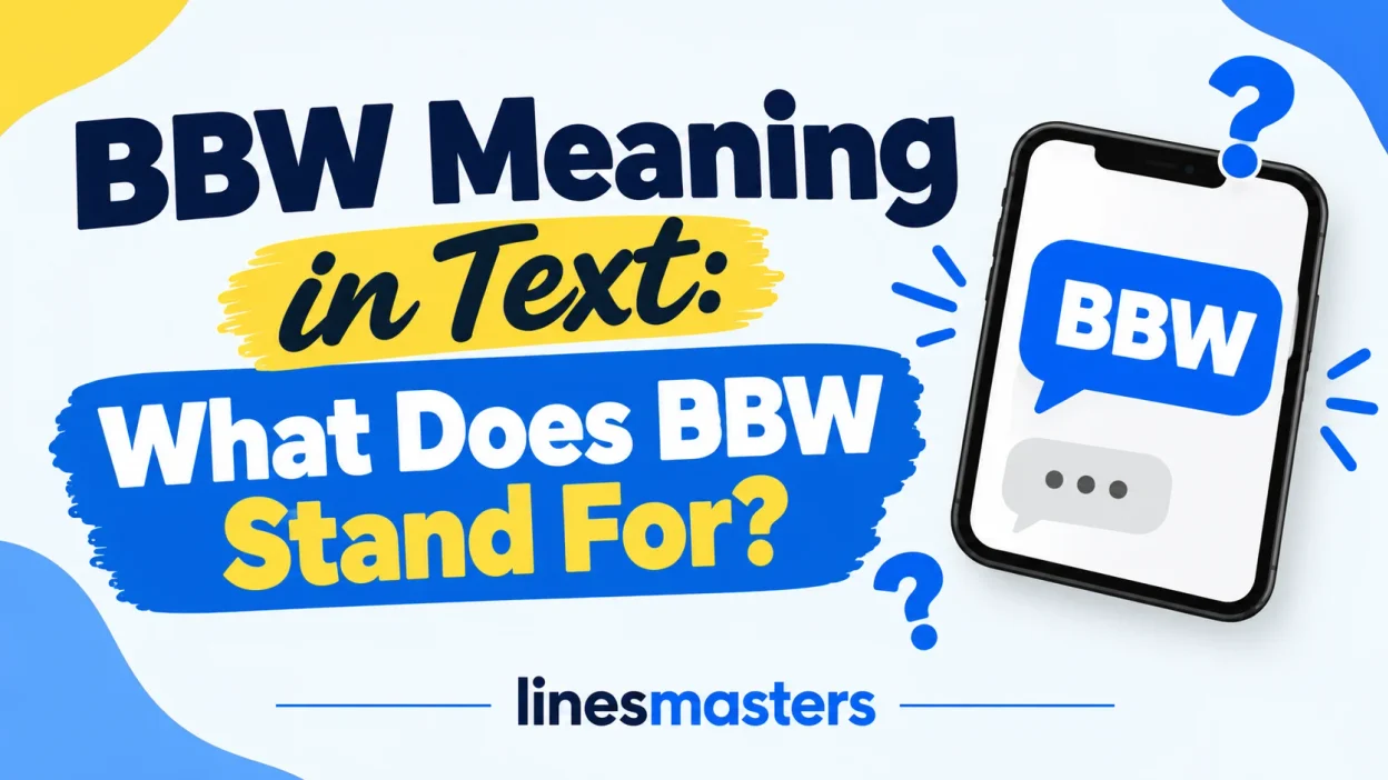 BBW Meaning in Text