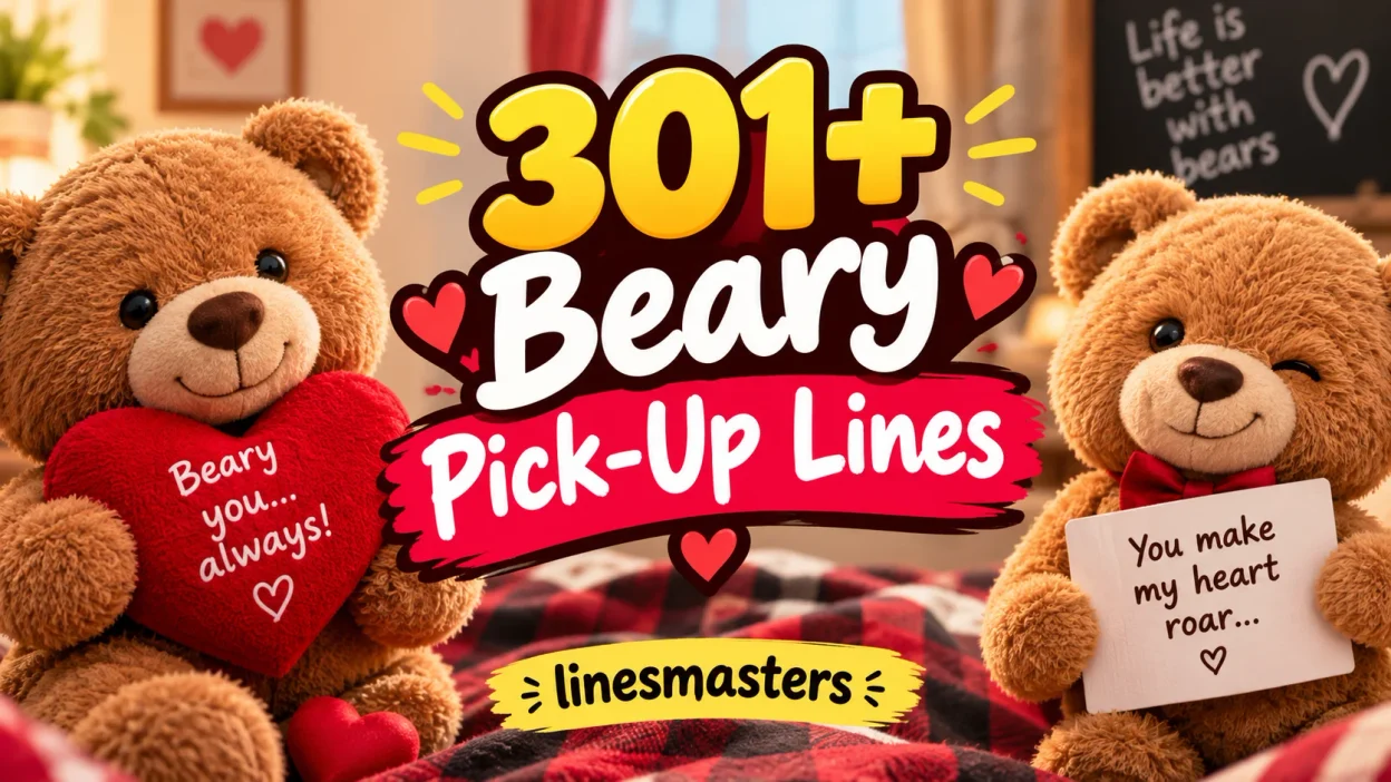 Beary Pick-Up Lines