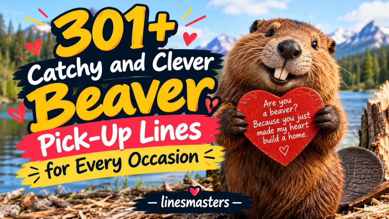 Catchy and Clever Beaver Pick-Up Lines for Every Occasion