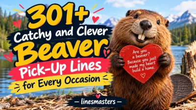 Catchy and Clever Beaver Pick-Up Lines for Every Occasion