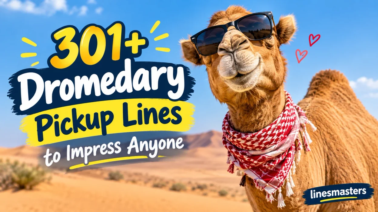 Dromedary Pickup Lines to Impress Anyone