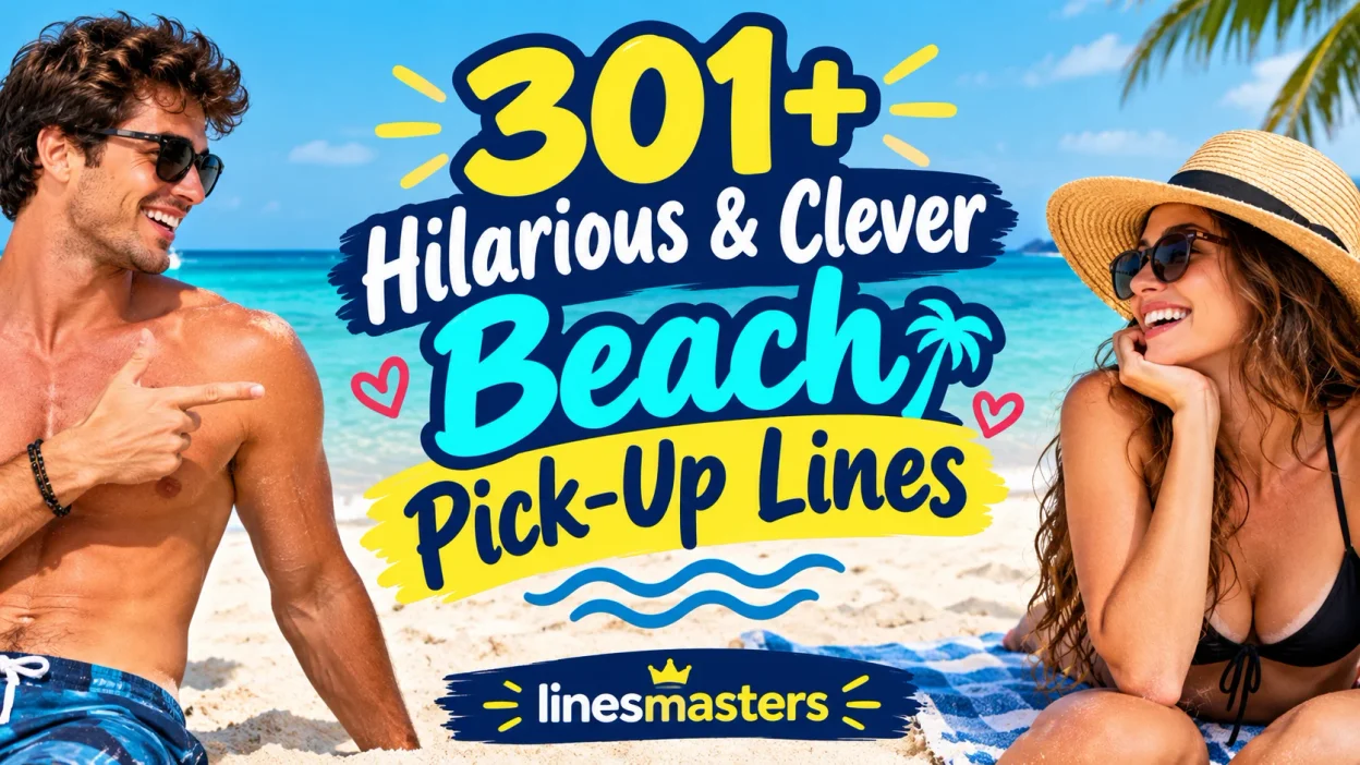 Hilarious & Clever Beach Pick-Up Lines