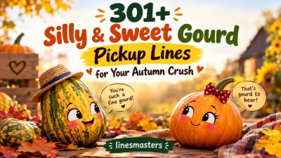 Silly & Sweet Gourd Pickup Lines for Your Autumn Crush