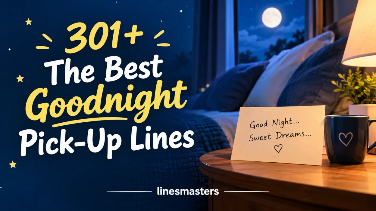 The Best Goodnight Pick-Up Lines