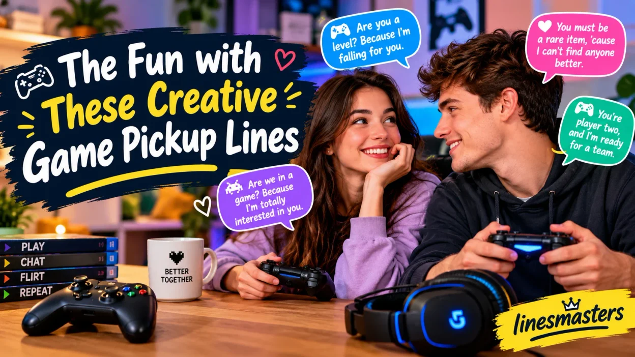 The Fun with These Creative Game Pickup Lines