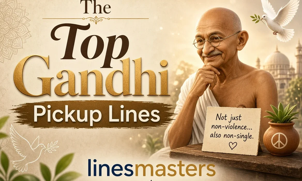 The Top Gandhi Pickup Lines