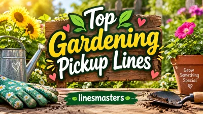 Top Gardening Pickup Lines