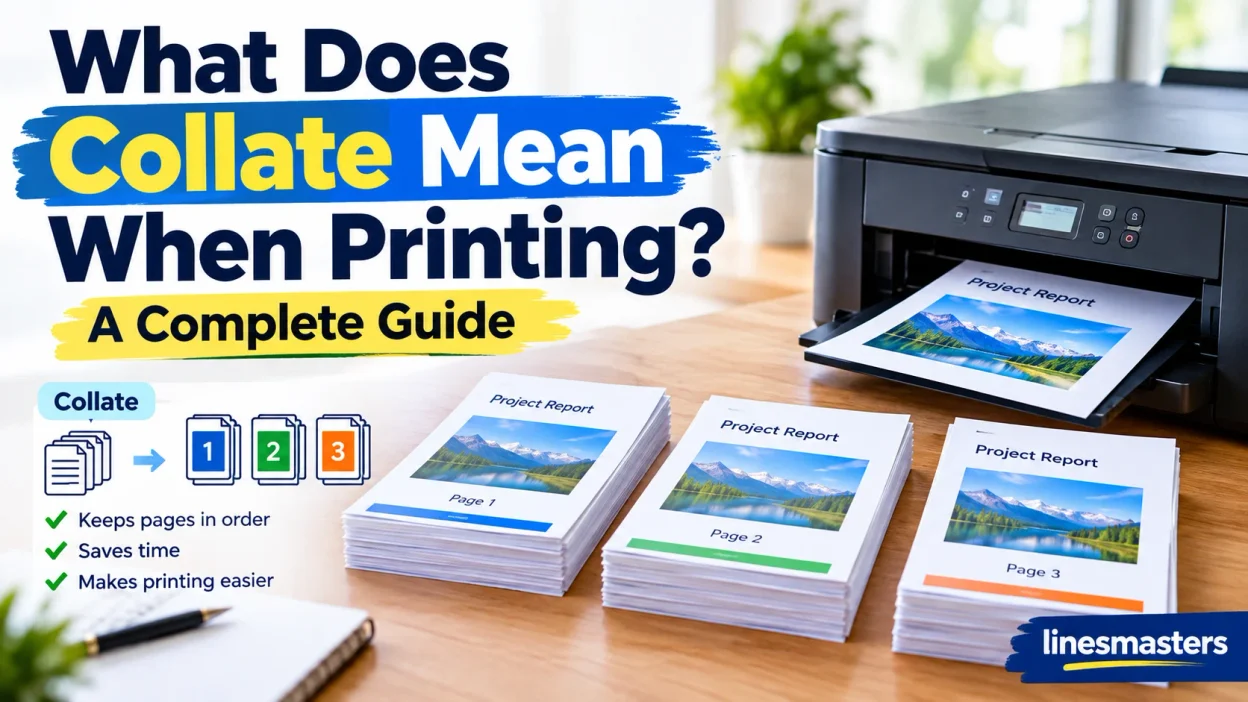 What Does Collate Mean When Printing