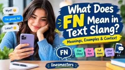 What Does FN Mean in Text Slang?