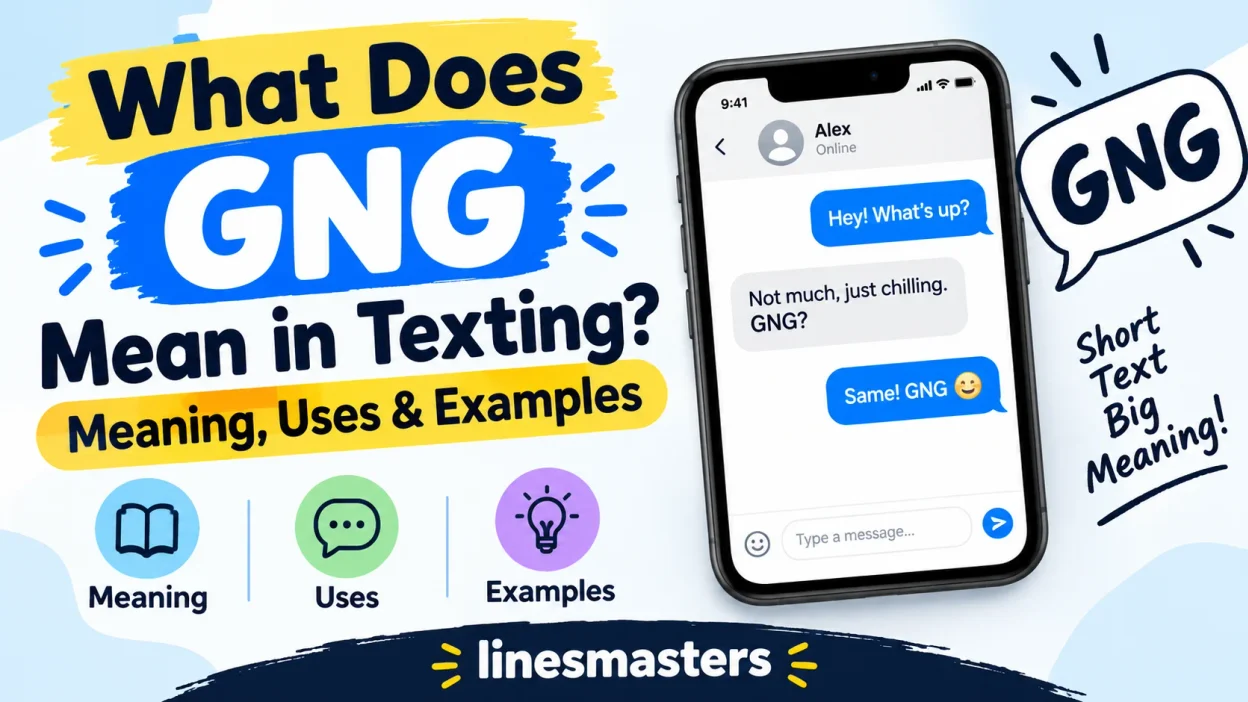 What Does GNG Mean in Texting