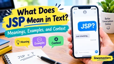 What Does JSP Mean in Text