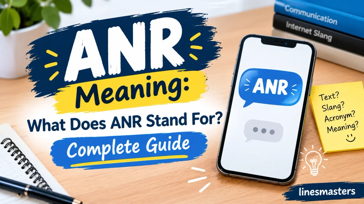 ANR Meaning: What Does ANR Stand For? Complete Guide