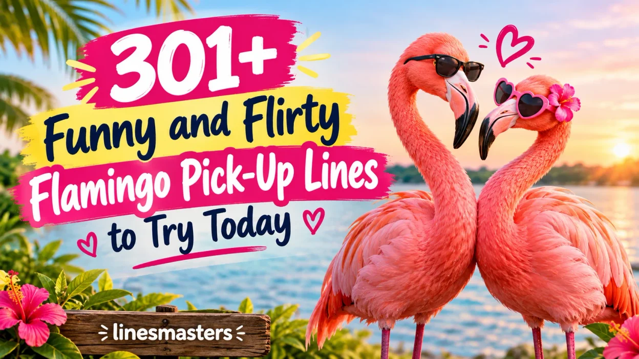 Funny and Flirty Flamingo Pick-Up Lines to Try Today