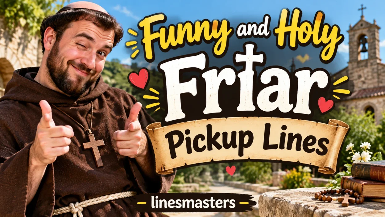 Funny and Holy Friar Pickup Lines